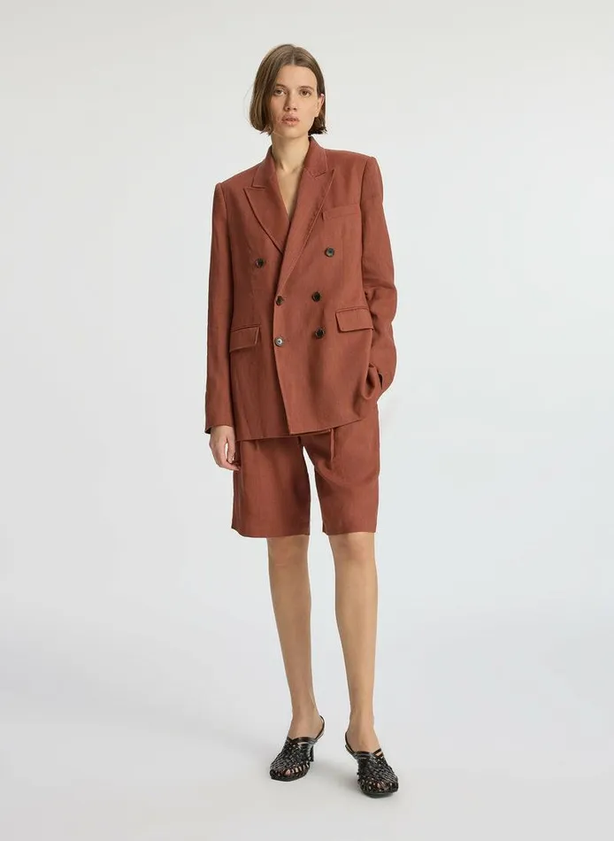 Jackets and Coats Women ALC Declan Linen Jacket Sequoia
