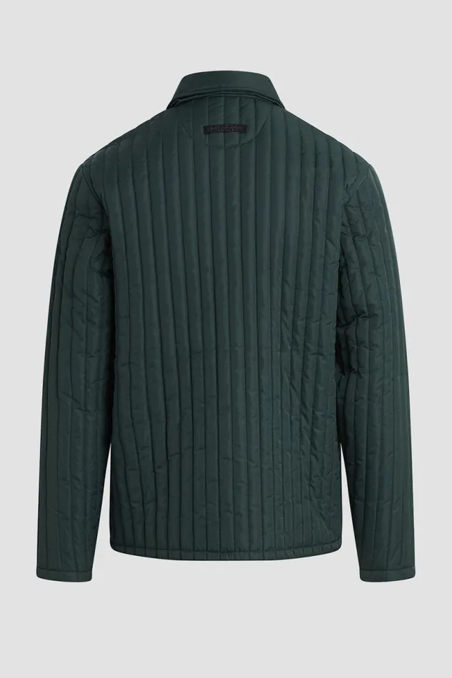 Jackets and Outerwear Men Hudson Jeans Quilted Jacket Green Jackets and Outerwear Men Hudson Jeans Quilted Jacket Green