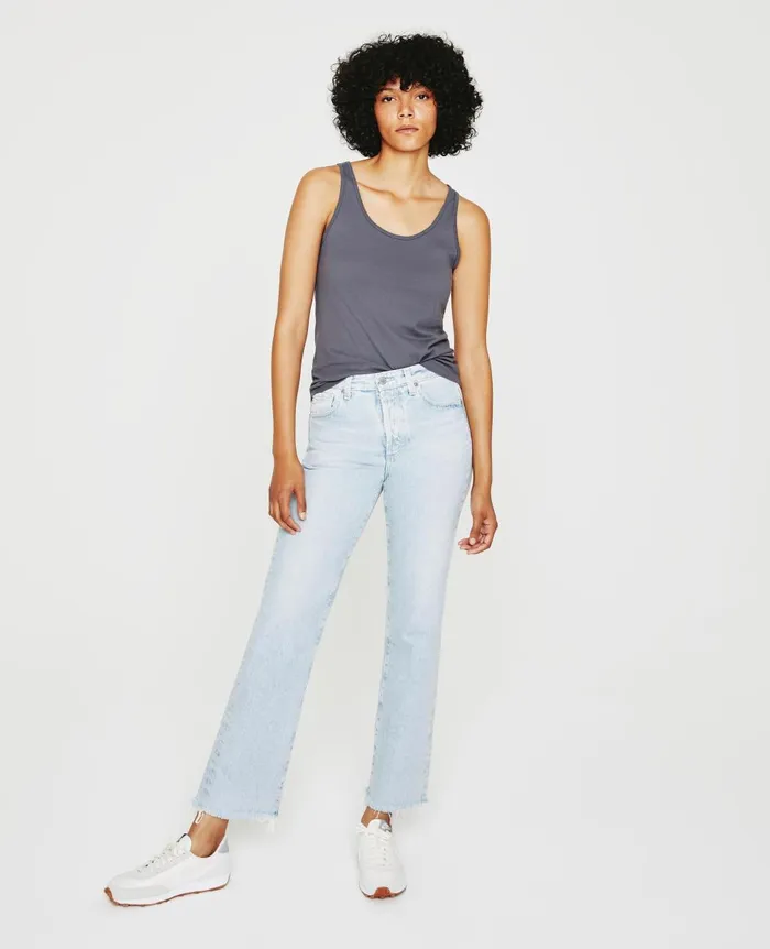 Jagger Tank Slate Sky Women AG Jeans Tees and Tanks Jagger Tank Slate Sky Women AG Jeans Tees and Tanks