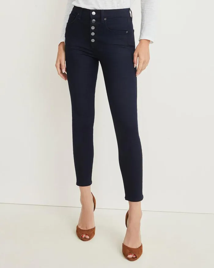 Jeans Shop Veronica Beard Debbie Skinny Jean AnkleCrop Indigo