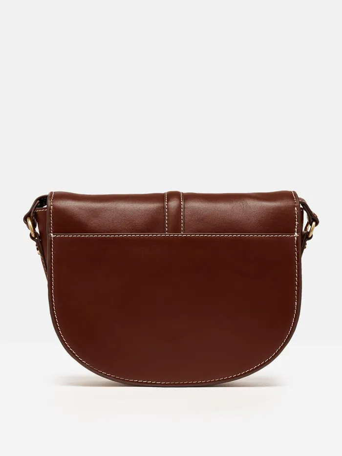 Joules Bags Tan Brown Soft Leather Cross Body Bag 8211 Women