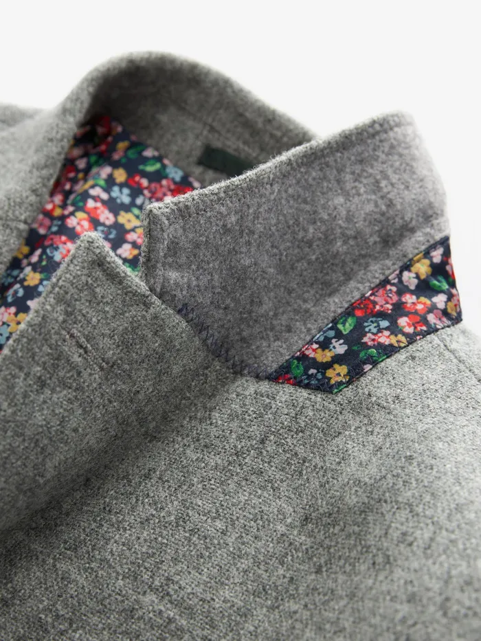 Joules Coats and Jackets Grey Donegal Wool Suit Jacket 8211 Men