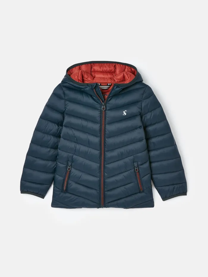 Joules Coats and Jackets Navy Blue Showerproof Padded Coat 8211 Boys
