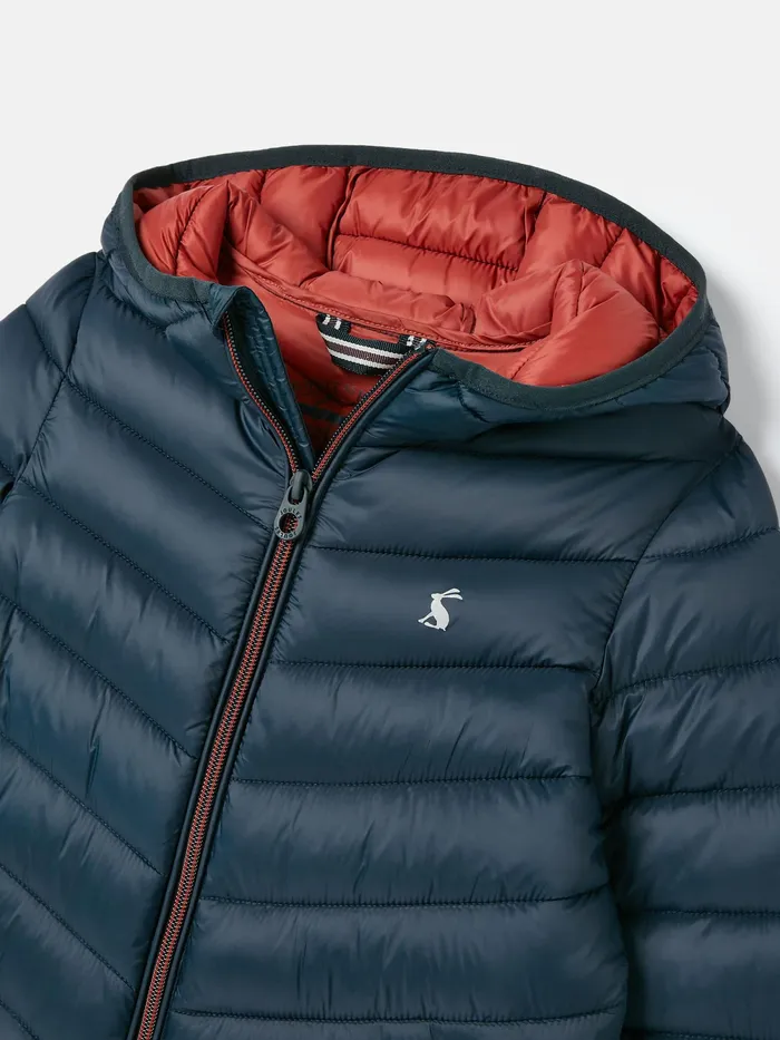 Joules Coats and Jackets Navy Blue Showerproof Padded Coat 8211 Boys