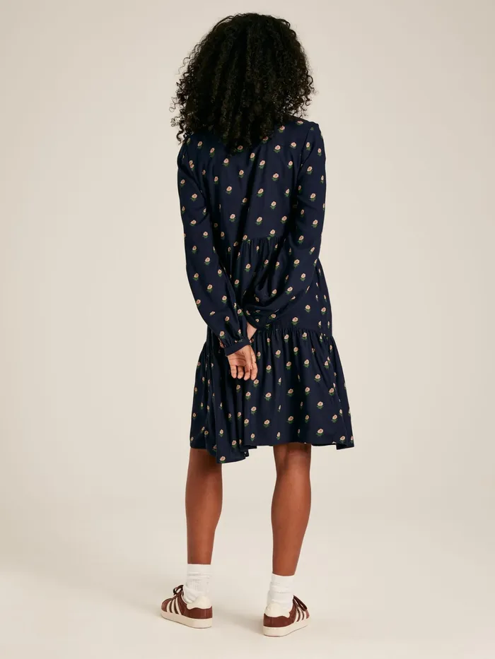 Joules Dresses Navy Printed Shirt Dress 8211 Women