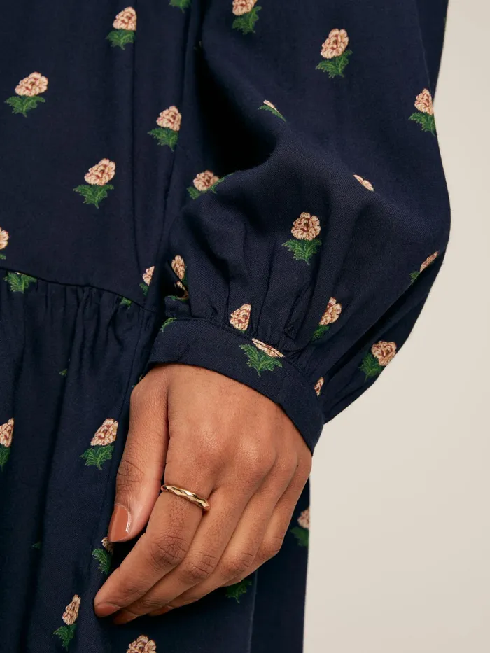 Joules Dresses Navy Printed Shirt Dress 8211 Women