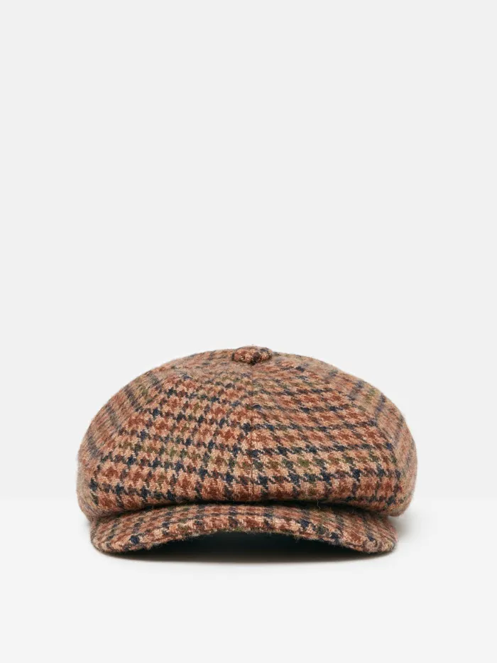 Joules Hats Brown Tweed Baker Boy Hat 8211 Women