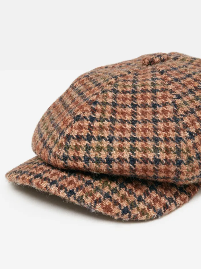Joules Hats Brown Tweed Baker Boy Hat 8211 Women