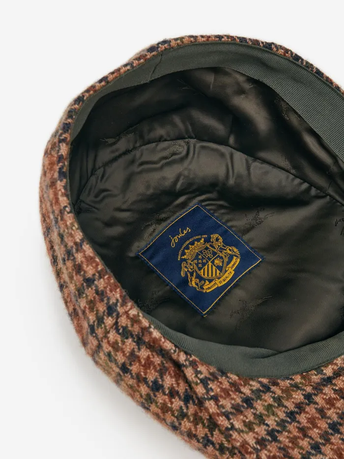 Joules Hats Brown Tweed Baker Boy Hat 8211 Women