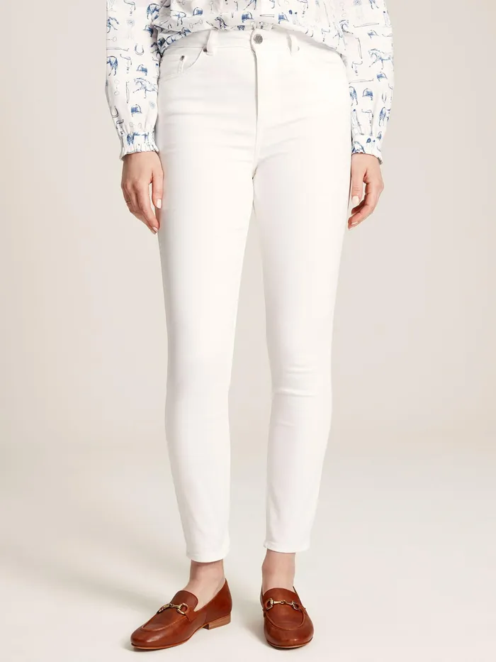 Joules Jeans White Denim Stretch Skinny Jeans 8211 Women
