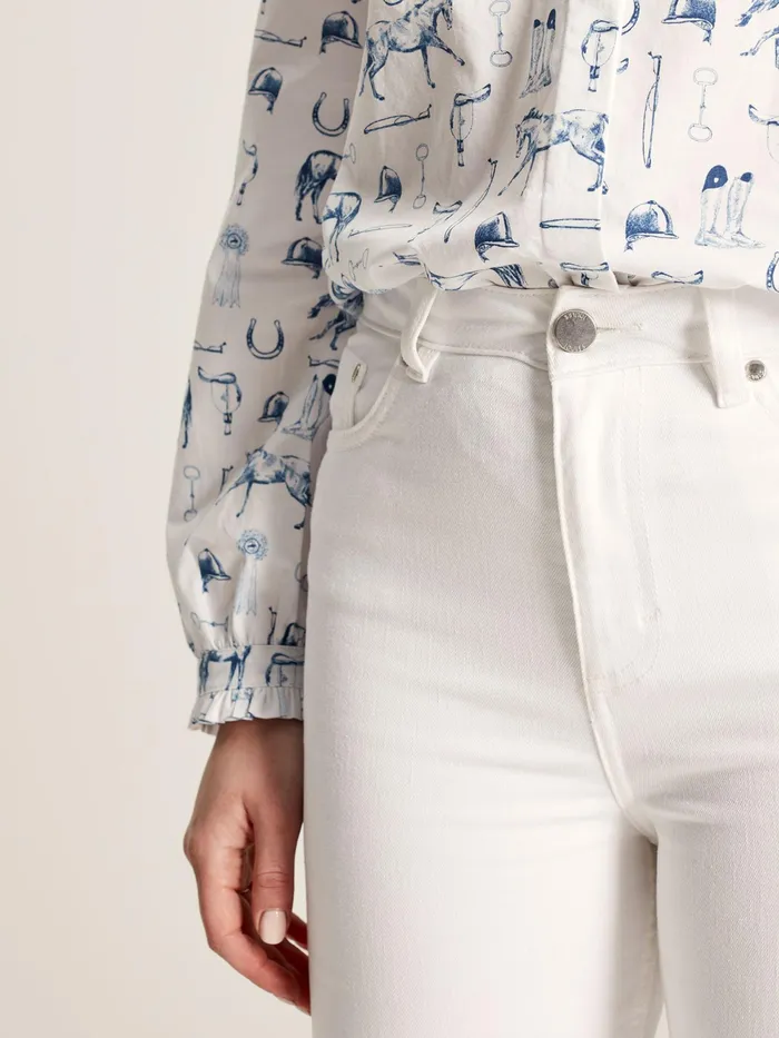 Joules Jeans White Denim Stretch Skinny Jeans 8211 Women