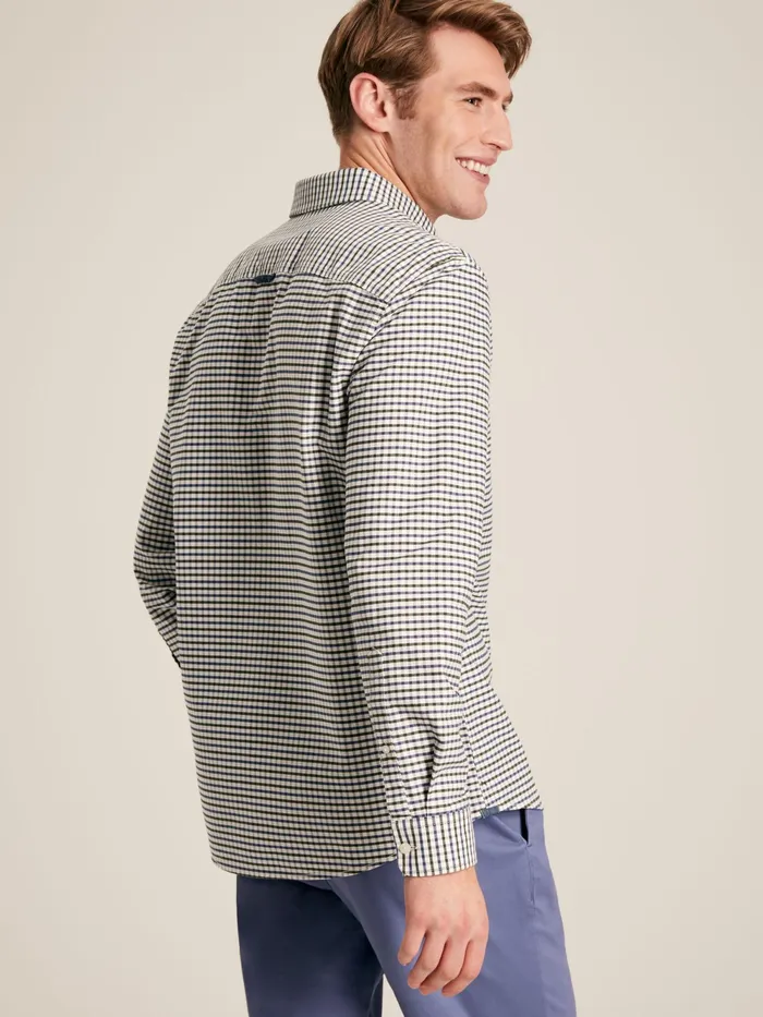 Joules Shirts BlueGreen Cotton Check Shirt 8211 Men
