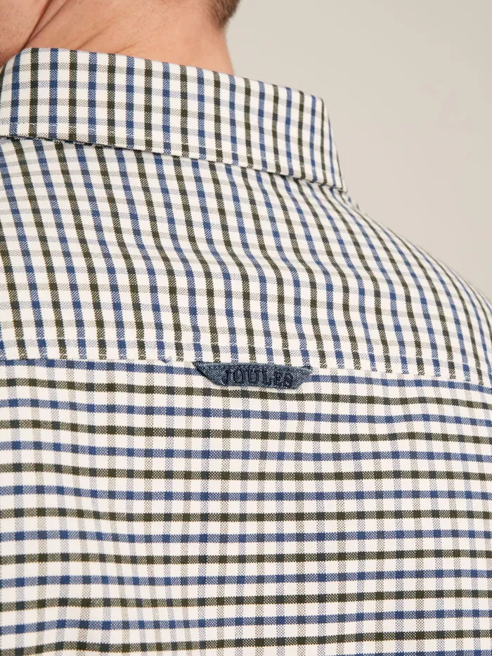 Joules Shirts BlueGreen Cotton Check Shirt 8211 Men
