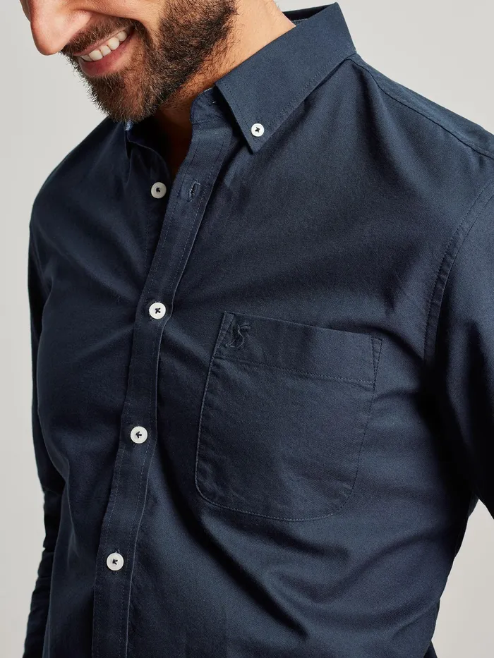 Joules Shirts Navy Long Sleeve Shirt 8211 Men