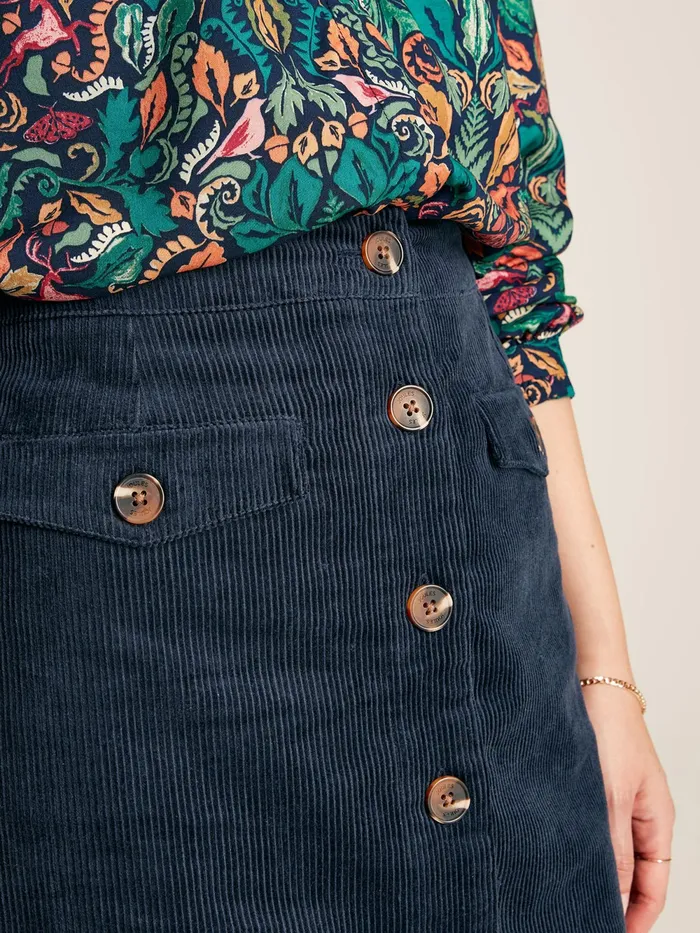 Joules Shorts and Skirts Navy Blue Cord Skirt 8211 Women