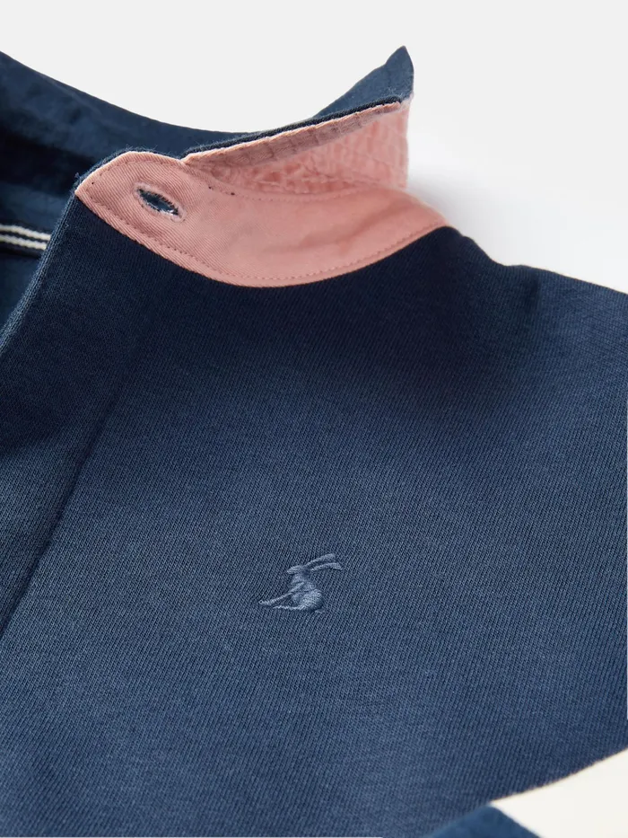 Joules Sweatshirts and Hoodies CreamNavy Rugby Sweatshirt 8211 Girls