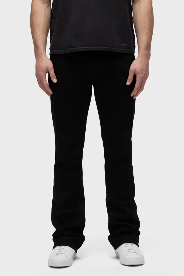 Kick Flare Men Hudson Jeans Walker Kick Flare Raven