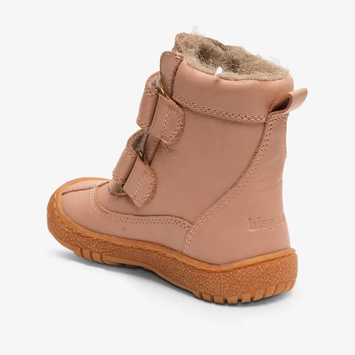 KIDS ellis tex Nude Rose Boots bisgaardshoes