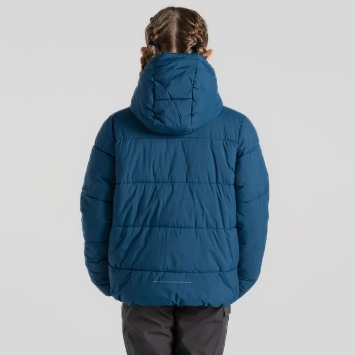 Kids Insulated Jackets Craghoppers Kid039s Brandon Hooded Jacket Tourmaline Blue Kids Insulated Jackets Craghoppers Kid039s Brandon Hooded Jacket Tourmaline Blue