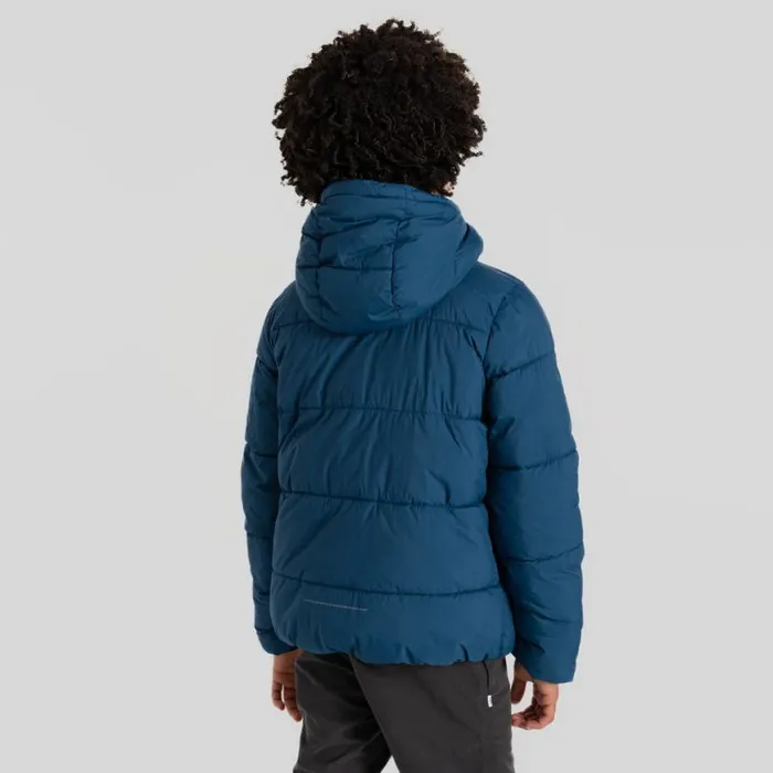 Kids Insulated Jackets Craghoppers Kid039s Brandon Hooded Jacket Tourmaline Blue Kids Insulated Jackets Craghoppers Kid039s Brandon Hooded Jacket Tourmaline Blue