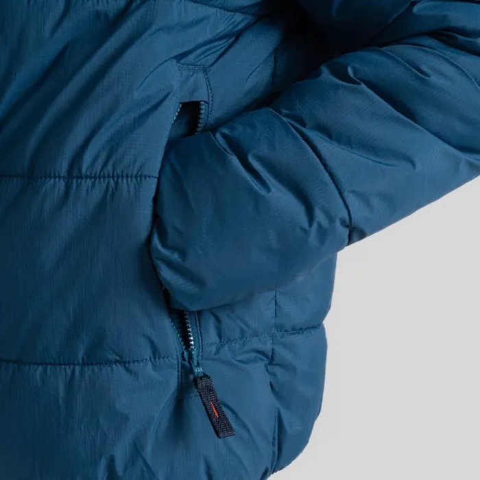 Kids Insulated Jackets Craghoppers Kid039s Brandon Hooded Jacket Tourmaline Blue Kids Insulated Jackets Craghoppers Kid039s Brandon Hooded Jacket Tourmaline Blue