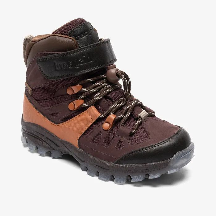 KIDS river tex plum Purple Winter boots bisgaardshoes