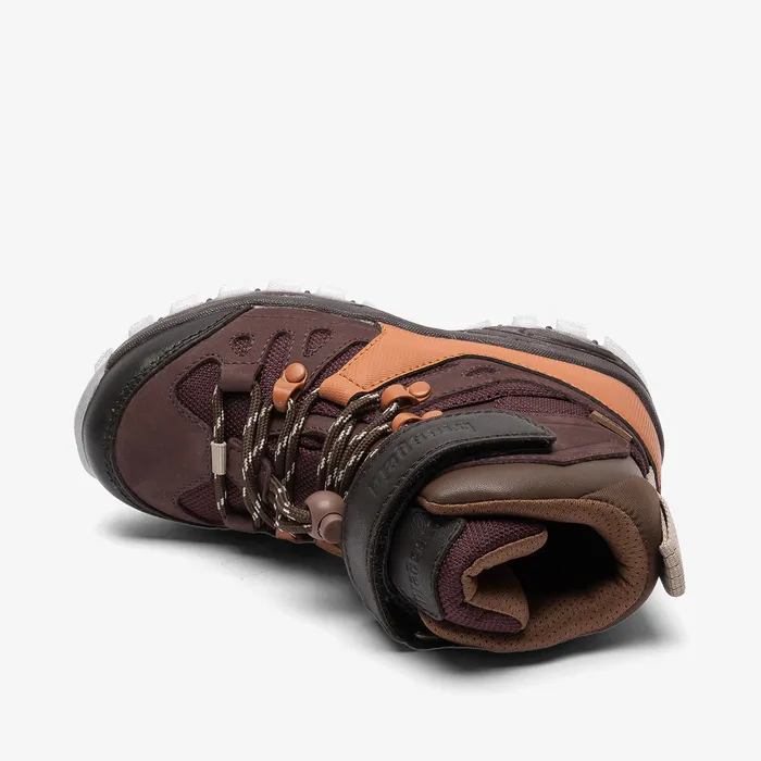 KIDS river tex plum Purple Winter boots bisgaardshoes