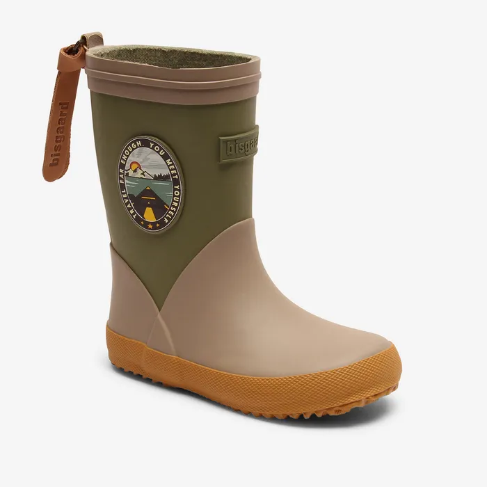 KIDS Rubber boots bisgaardshoes fashion II green Green