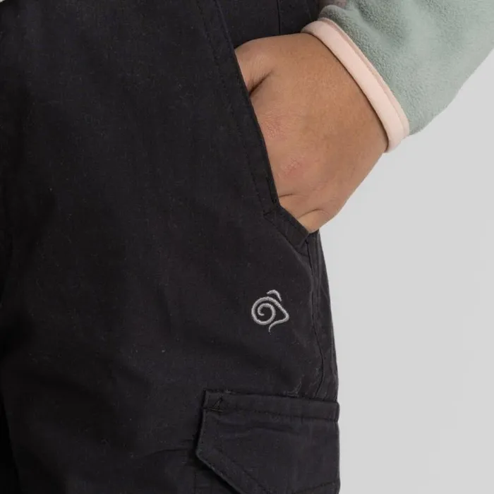 Kids Walking Trousers Craghoppers Kid039s Kiwi II Winter Lined Cargo Trouser Black Kids Walking Trousers Craghoppers Kid039s Kiwi II Winter Lined Cargo Trouser Black