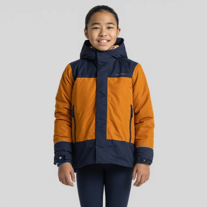 Kids Waterproof Jackets Craghoppers Kid039s Nephin Jacket Pumpkin Spice Blue Navy Kids Waterproof Jackets Craghoppers Kid039s Nephin Jacket Pumpkin Spice Blue Navy