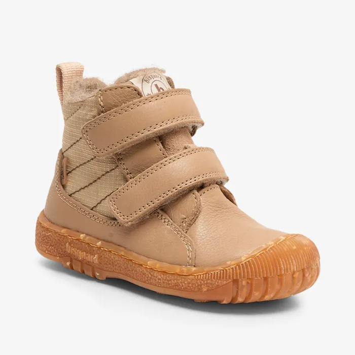 KIDS Winter boots bisgaardshoes helton tex taupe Grey