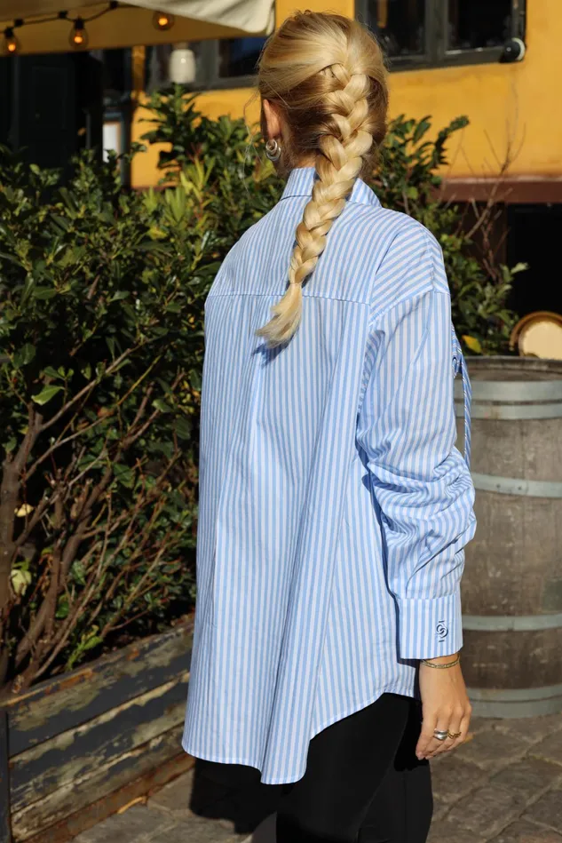 Kind Shirt 8211 Kind Blue Stripe Women Cras Shirts