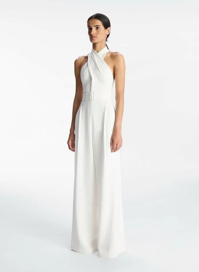 Knitwear Women ALC Murphy WideLeg Jumpsuit White Knitwear Women ALC Murphy WideLeg Jumpsuit White