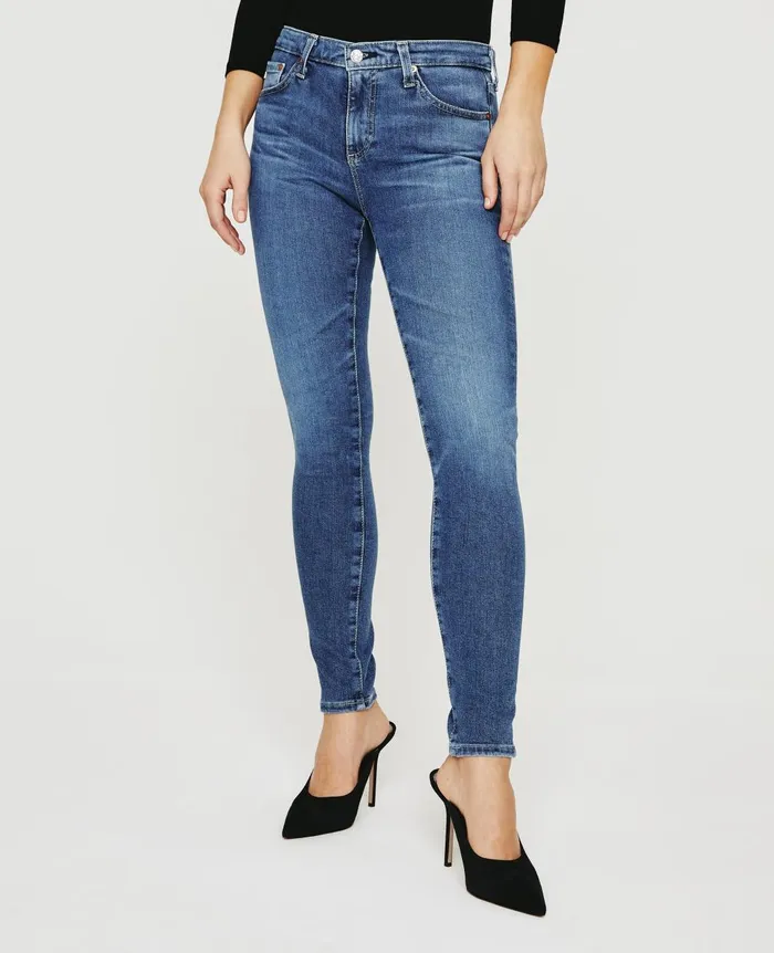 Legging Ankle 13 Years Winter Solstice Women AG Jeans Denim Legging Ankle 13 Years Winter Solstice Women AG Jeans Denim