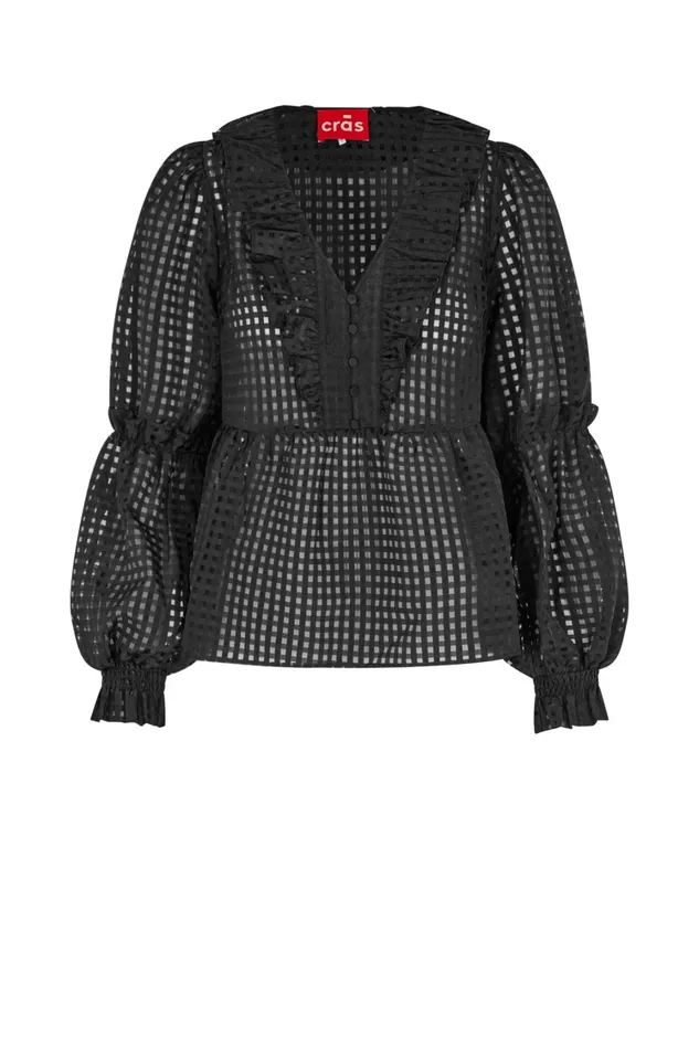Lyon Blouse 8211 Black Women Cras Tops