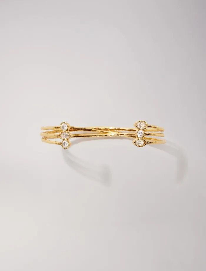 Maje Jewelry Womens Goldplated Recycled Brass Bracelet Gold