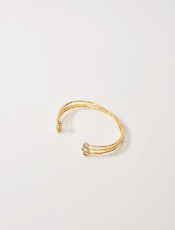 Maje Jewelry Womens Goldplated Recycled Brass Bracelet Gold