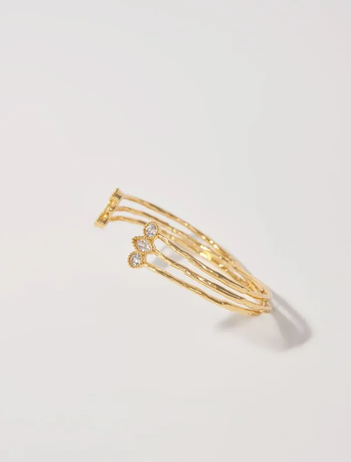 Maje Jewelry Womens Goldplated Recycled Brass Bracelet Gold