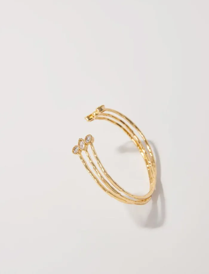 Maje Jewelry Womens Goldplated Recycled Brass Bracelet Gold