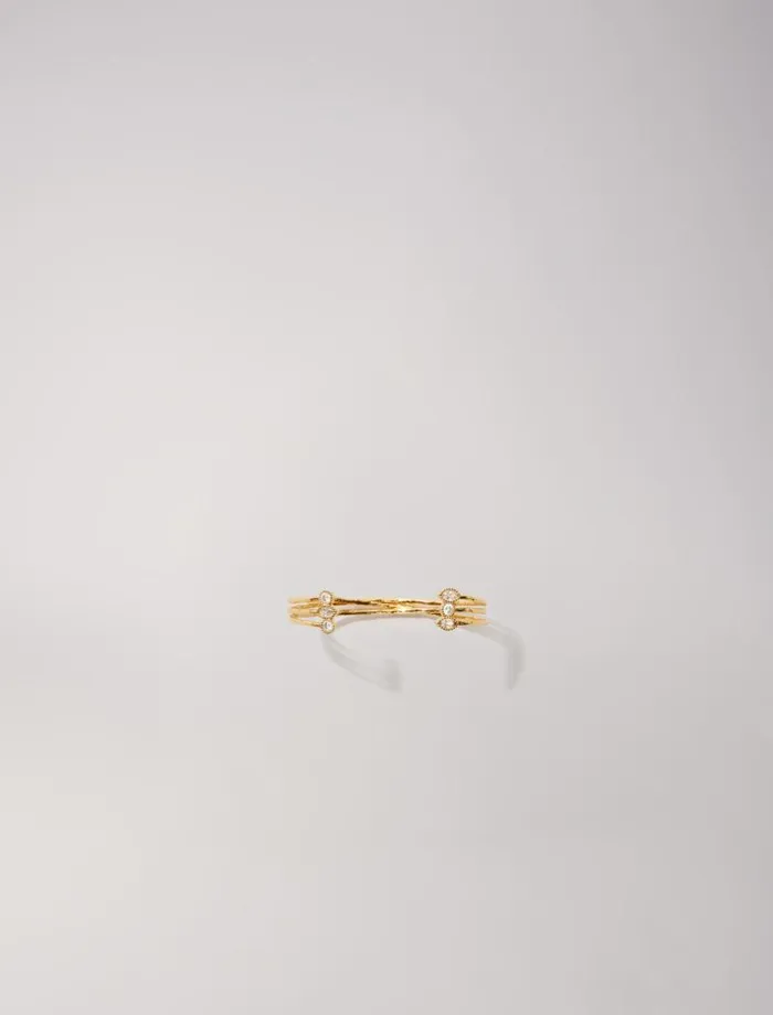 Maje Jewelry Womens Goldplated Recycled Brass Bracelet Gold
