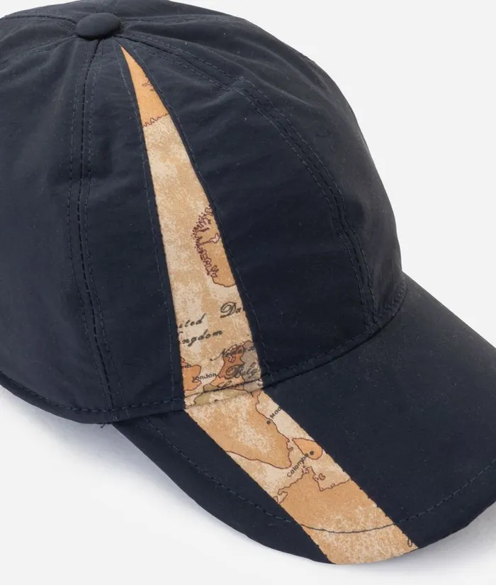 Man Scarves and Hats Alviero Martini Baseball Cap Navy Blue