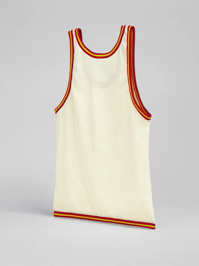 Marni White Basket Tank Top Shopping Bag In Tech Fabric Silk White Mens Shoulder Bags Marni White Basket Tank Top Shopping Bag In Tech Fabric Silk White Mens Shoulder Bags