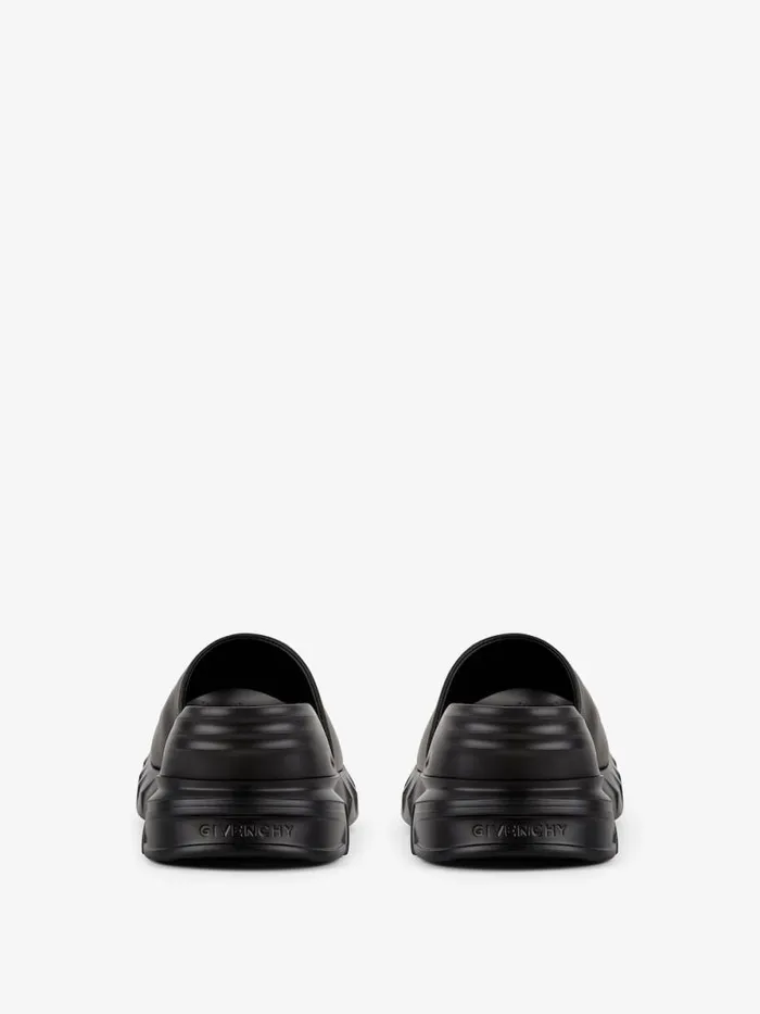 Marshmallow Wedge Sandals In Leather Black Women Givenchy Marshmallow