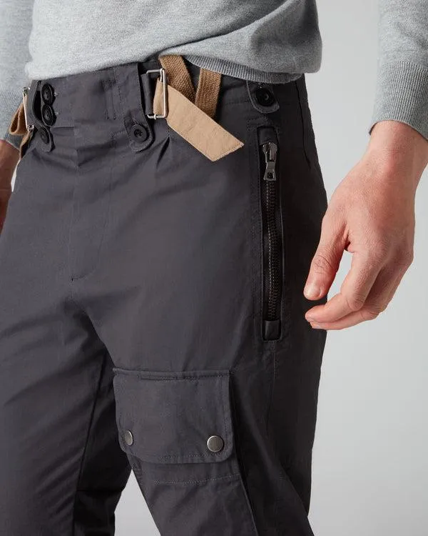 Men 007 Combat TrousersIn Grey Grey NPeal Pants