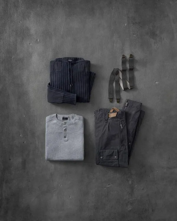 Men 007 Combat TrousersIn Grey Grey NPeal Pants