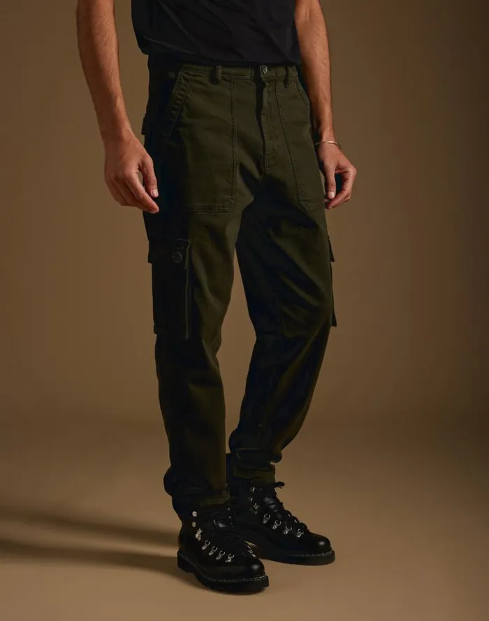 Men039s Pants DENING CARGO FOREST Eshop PullIn Loose