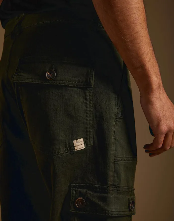 Men039s Pants DENING CARGO FOREST Eshop PullIn Loose