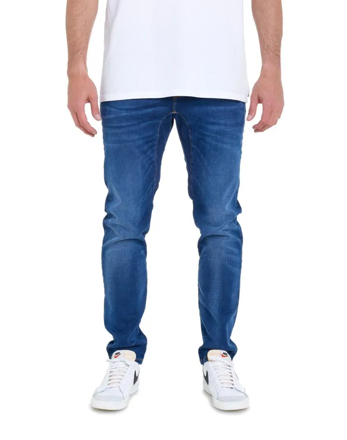 Men039s Pants DENING JUMP 2 SMOKEDBLUE Eshop PullIn Straight
