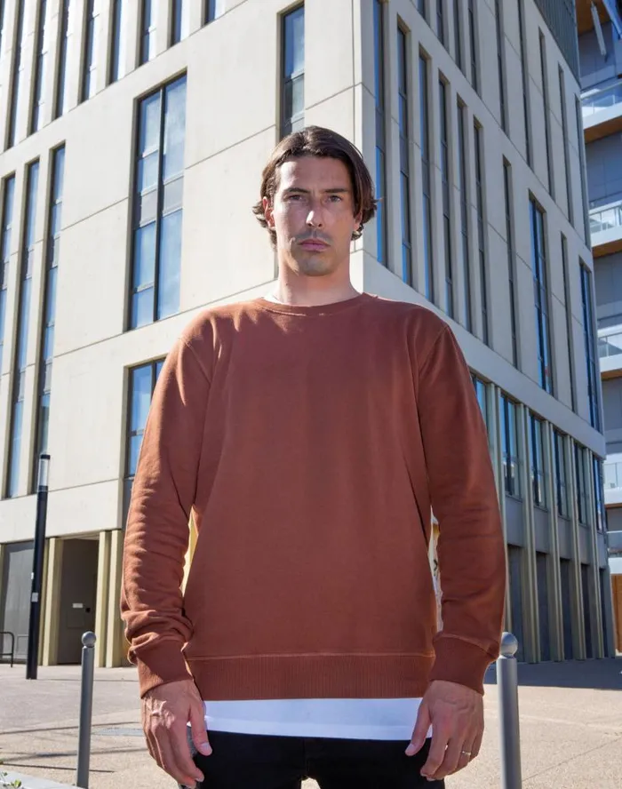 Men039s Sweat CREW PLAINAZTEC Eshop PullIn Sweat Shirts