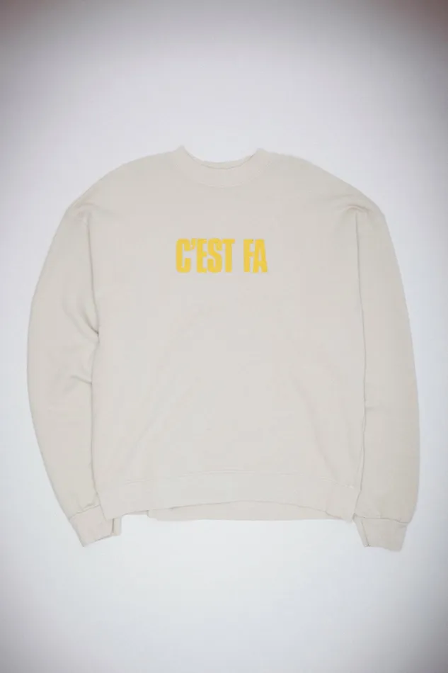 Men C039est FA Crewneck Fucking Awesome Sweaters Men C039est FA Crewneck Fucking Awesome Sweaters